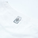 CHECKER INK MESH L/S SHIRTS - WHITE